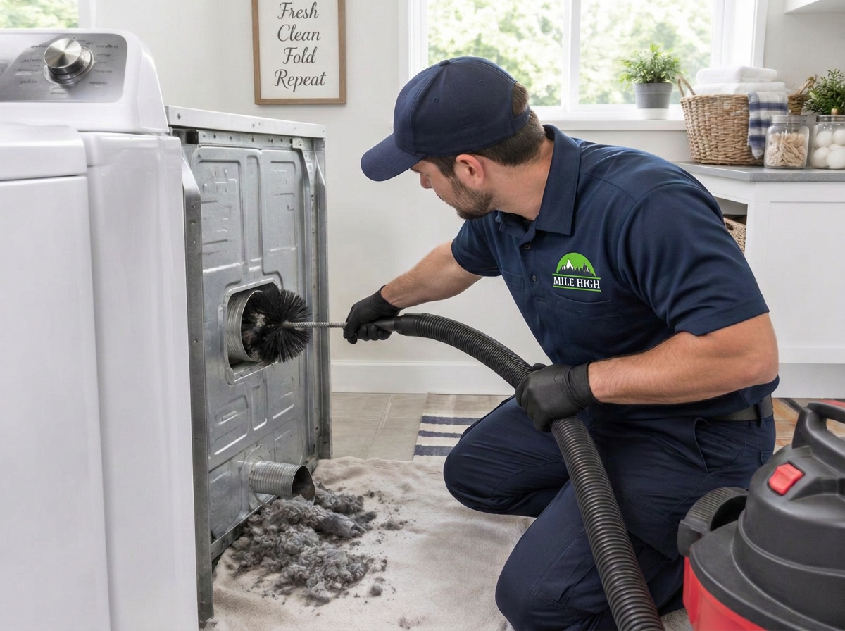 Fire-Safety Dryer Vent Cleaning